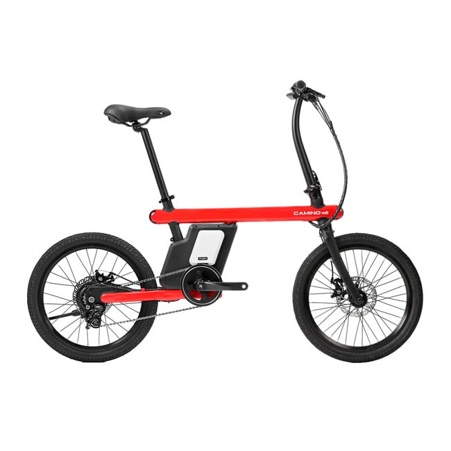 까미노 볼트 레드/화이트 전기 자전거